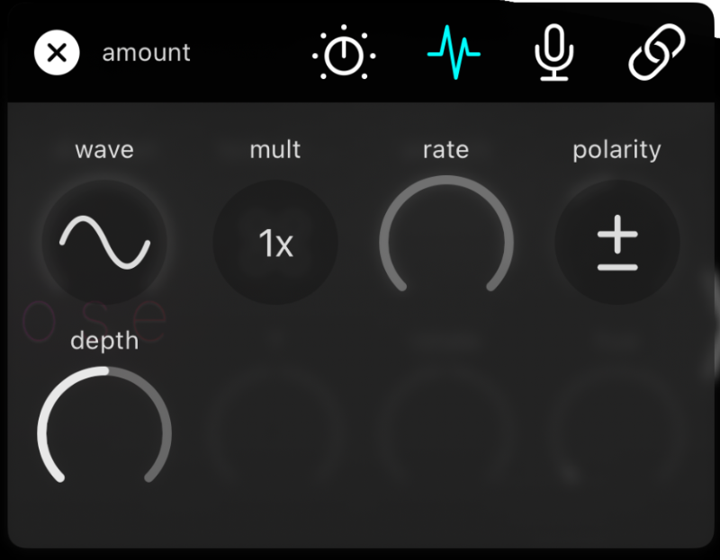 Parameter Time Modulation